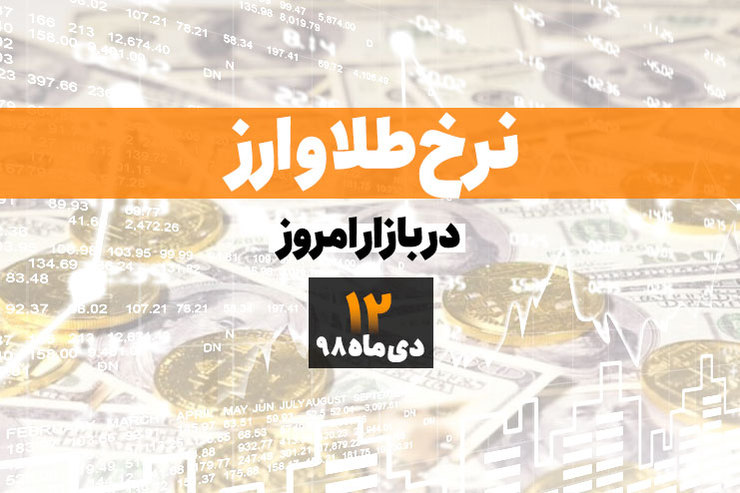 قیمت طلا، قیمت سکه، قیمت دلار و ارز امروز در مشهد ۹۸/۱۰/۱۲