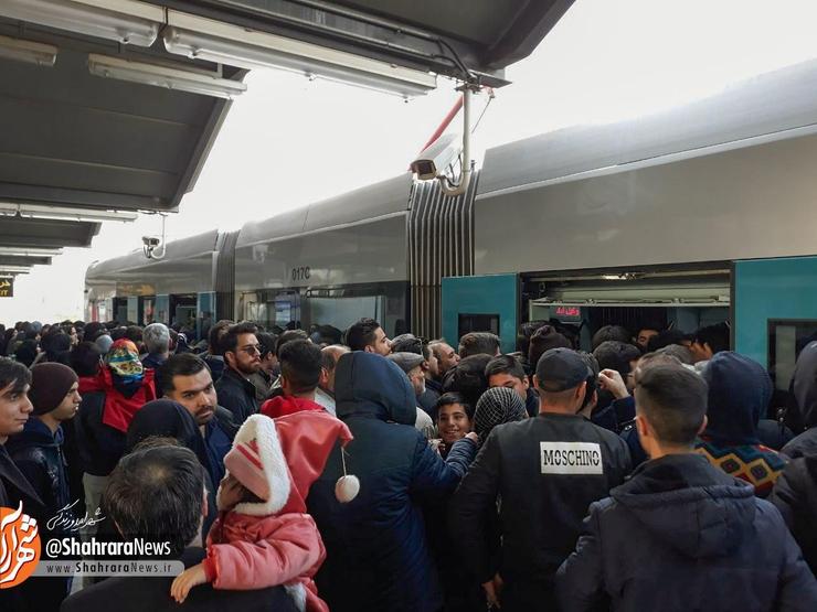 ثبت رکورد جدید در جابه‌جایی مسافر توسط قطار شهری مشهد در مراسم تشییع پیکر سردار سلیمانی