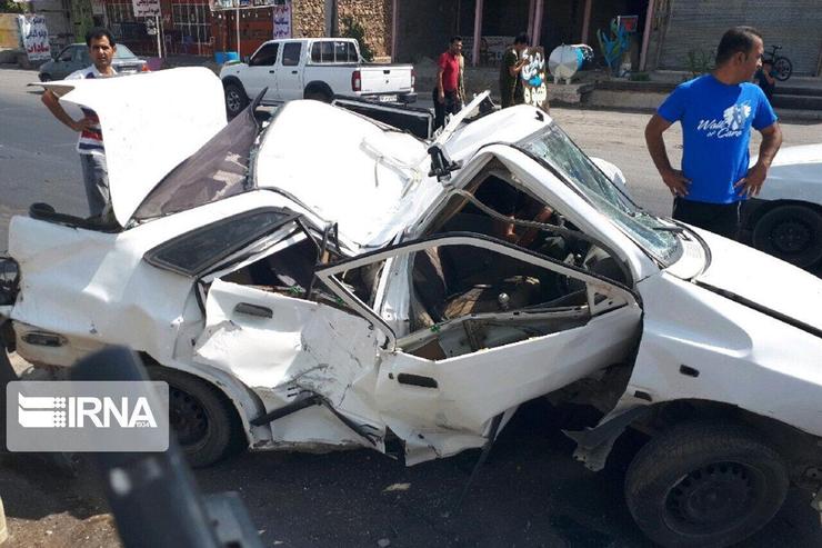 هشت مجروح در تصادف جاده مشهد - نیشابور