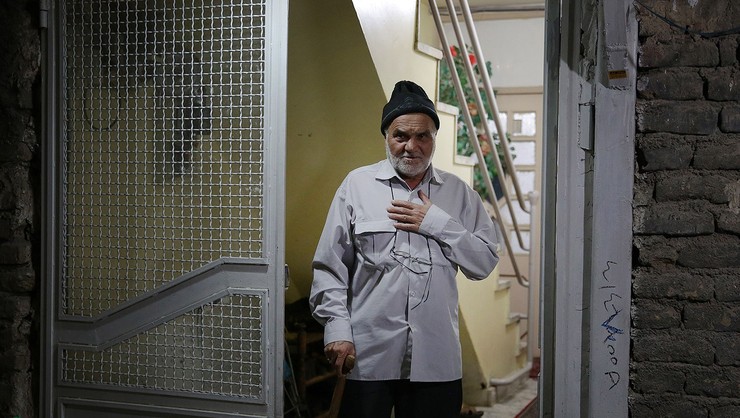 پیکر جانباز ۷۰ درصد شهید «برات‌الله زیرک» در مشهد تشییع شد