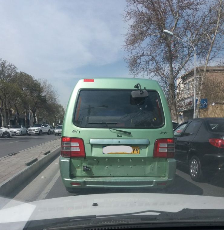 شهروند خبرنگار/ تردد خودروها با پلاک غیر بومی در مشهد