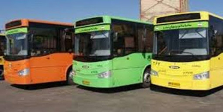 اتوبوس مهربانی شهرداری مشهد درسیستان وبلوچستان