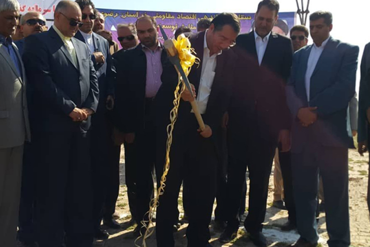 ساخت کارخانه کاغذ با حضور وزیر صمت در تربت حیدریه آغاز شد