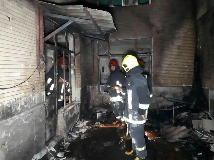 مهار آتش‌سوزی مهیب منزل مسکونی در مشهد