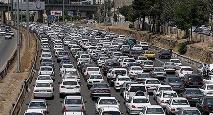 ترافیک سنگین در محور‌های اصلی خراسان رضوی