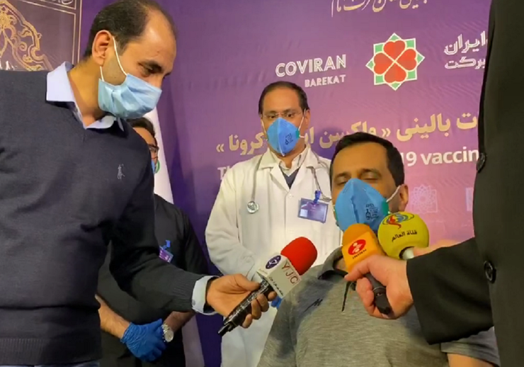 آخرین وضعیت جسمانی داوطلبان تزریق واکسن ایرانی کرونا