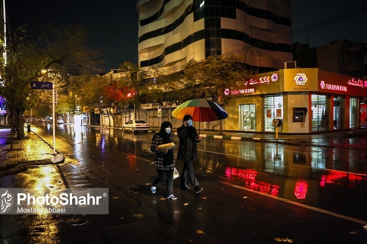 محدودیت‌های تردد شبانه در مشهد همچنان ادامه دارد