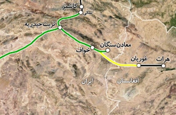 چهار نگهبان راه آهن هرات- خواف در اثر انفجار بمب کشته شدند