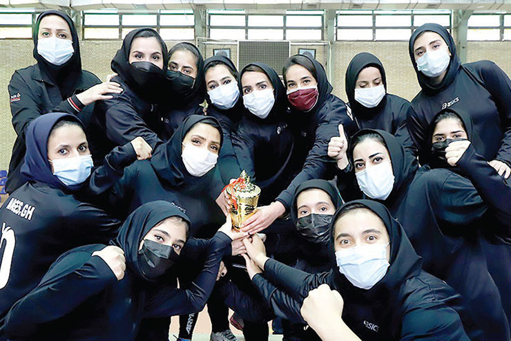 قهرمانی دختران مشهد در لیگ برتر هاکی