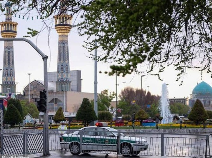 اجرای محدودیت‌های ترافیکی مراسم تحویل سال نو در مشهد