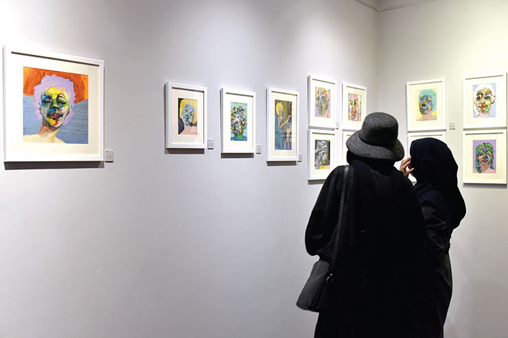 یادداشتی درباره نمایشگاه نقاشی «رپسودی» از سمیه چهارتکاب در نگارخانه روند