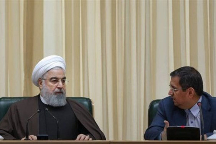 گزارش همتی به روحانی درباره منابع بلوکه شده ایران در کشورهای دیگر