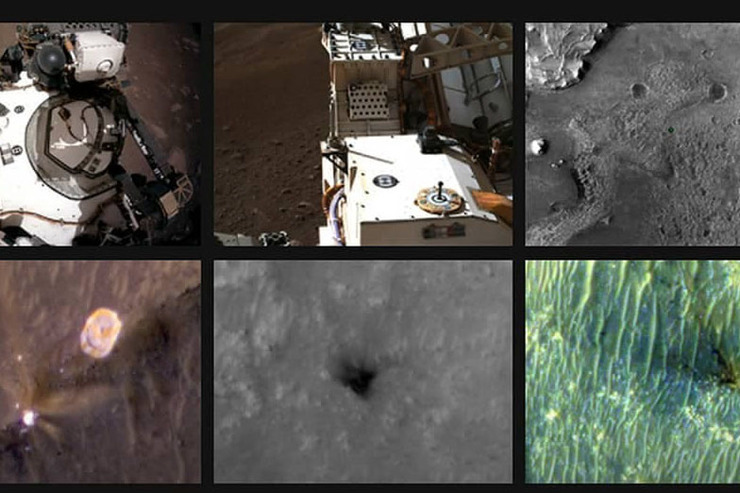 مجموعه تصاویر جدید ماموریت پرسویرنس از مریخ + عکس