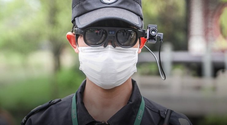 ساخت عینک هوشمند تشخیص کرونا در چین