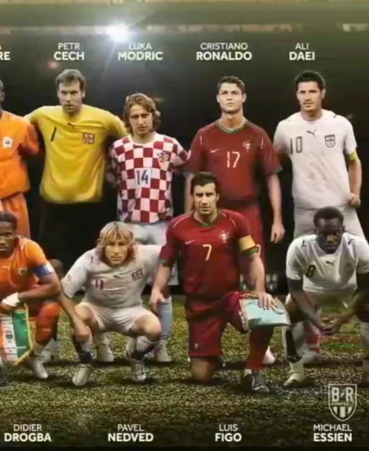علی دایی در جمع ستارگان جام جهانی ۲۰۰۶+ ویدئو و عکس