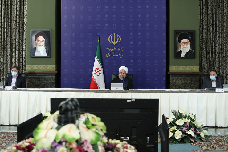 روحانی: آمریکا در برجام نه راه پیش دارد نه راه پس/ ایران تخطی از قطعنامه ۲۲۳۱ را نمی‌پذیرد/۵۰ میلیون نفر صاحب سهام عدالت