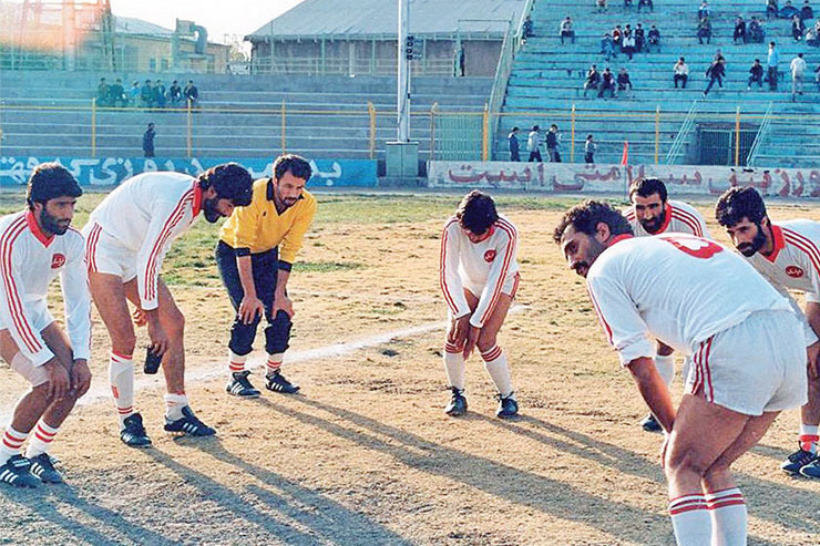 قاب خاطره/ تصویری جالب از گرم کردن تیم منتخب خراسان در دهه ۶۰
