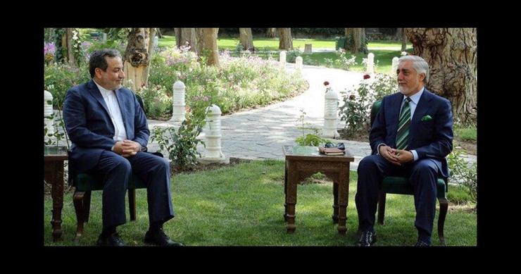 عراقچی در دیدار با عبدالله: ایران حامی تلاش‌های صلح در افغانستان است