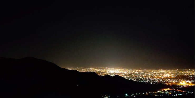 شهروندخبرنگار| چشم انداز ارتفاعات کوه های سیدی در مشهد