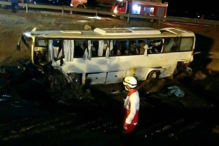 علت سانحه تصادف اتوبوس ایران خودرو مشخص شد