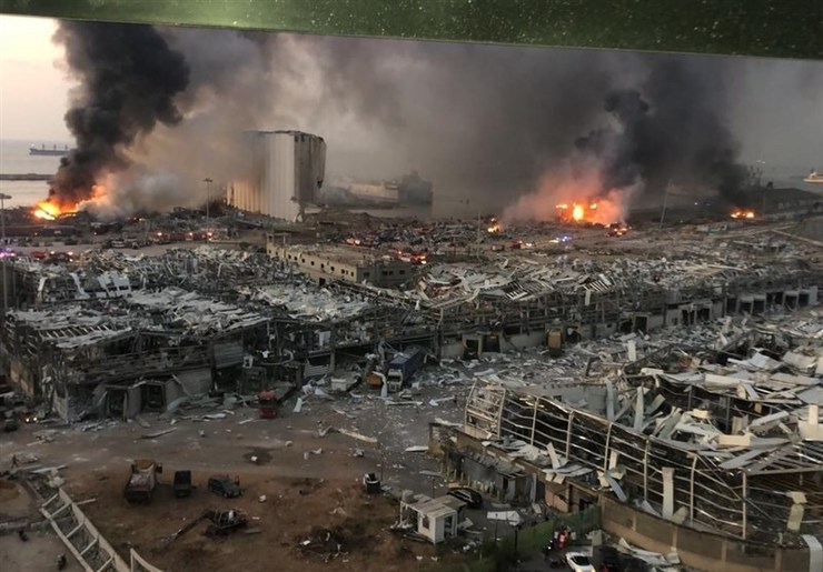 جهانگیری با ابراز تأسف از حادثه بیروت:  کمک‌های مورد نیاز لبنان ارسال خواهد شد