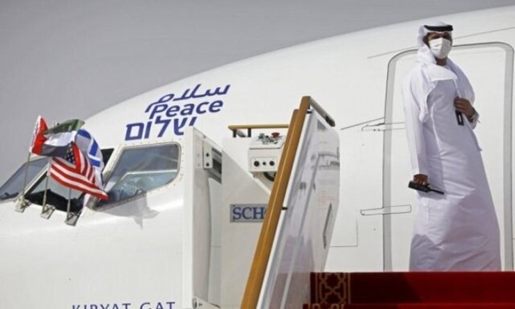 موافقت بحرین با عبور هواپیماهای اسرائیلی از حریم هوایی آن به مقصد امارات