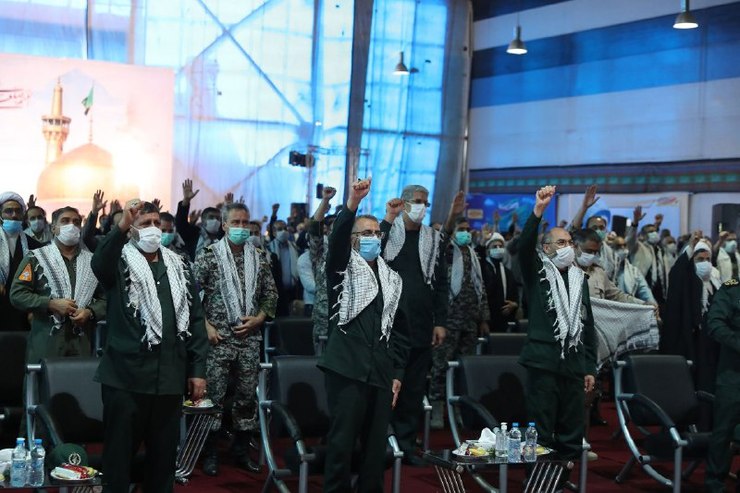 مراسم افتتاحیه نمایشگاه دستاورد‌های دفاع مقدس در مشهد برگزار شد