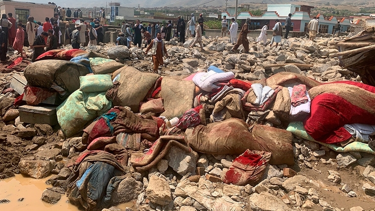 هلال‌احمر ایران برای کمک به سیل‌زدگان افغانستانی اعلام آمادگی کرد
