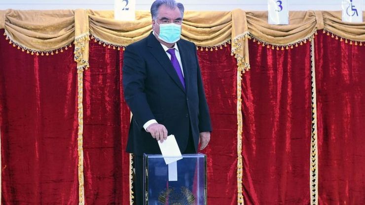 «امام علی رحمان» برای پنجمین بار رئیس جمهور تاجیکستان شد