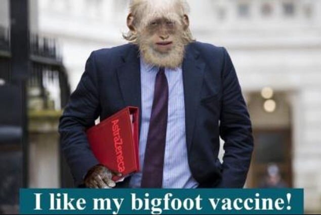 واکسن کرونا آکسفورد شما را به میمون تبدیل می‌کند! + تصاویر