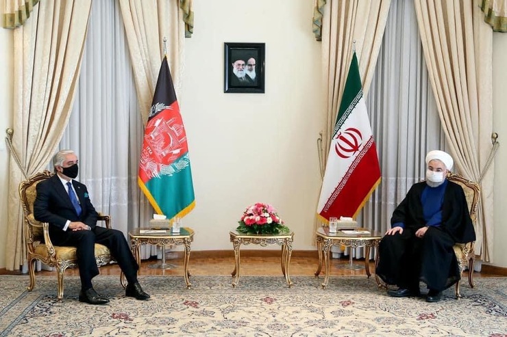 روحانی: مذاکرات سیاسی بین‌الافغانی راه‌حل مشکلات افغانستان است