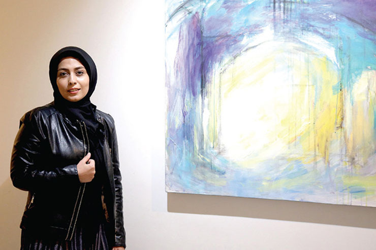 ساره عباسی از تلاش ‌برای زنده نگه‌داشتن نقاشی می‌گوید
