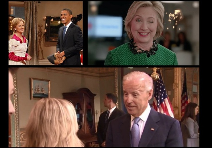 سریال‌هایی که جو بایدن، باراک اوباما و هیلاری کلینتون در آن‌ها بازی کرده‌اند | بازی سیاست