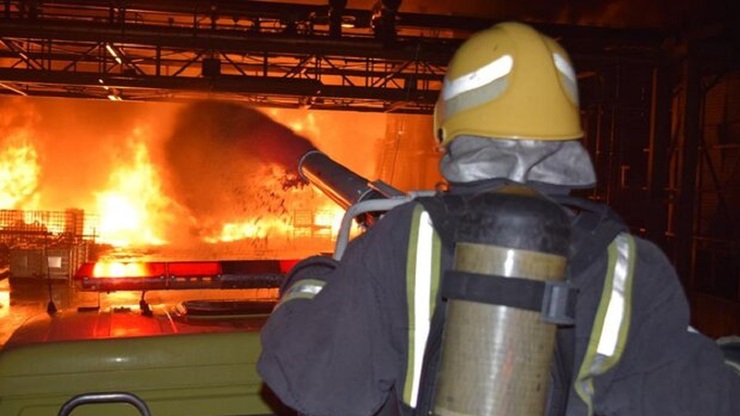 حادثه آتش‌سوزی در پتروشیمی خارک