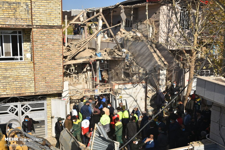 انفجار وحشتناک منزل مسکونی در خرم آباد + فیلم و تصاویر