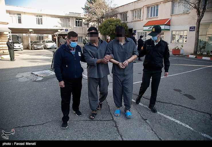 زورگیران خشن در کرمانشاه دستگیر شدند + تصاویر و ویدئو