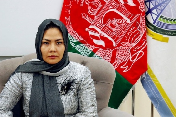 اولین وزیر زن ۳۵ ساله در افغانستان فارغ التحصیل دانشگاه پیام نور ایران + فیلم