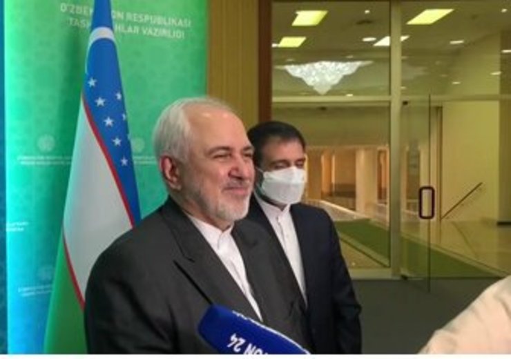 ظریف: ایران می‌تواند راه ترانزیت ازبکستان به بازارهای جهانی و آب‌های آزاد را هموار کند