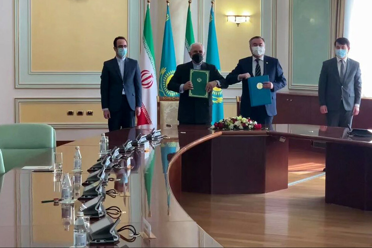 ایران و قزاقستان برنامه همکاری امضا کردند
