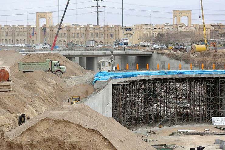 پروژه تقاطع غیرهمسطح مصلا در مشهد تا ۳۷ روز آینده به بهره برداری می‌رسد