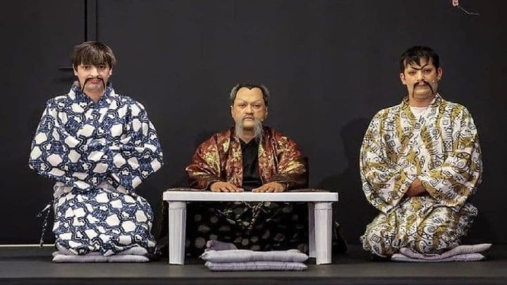 نمایش سامورایی‌ها با اجرای میثم درویشان‌پور در خندوانه + فیلم