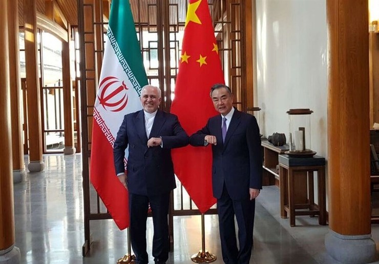 فیلم لحظه امضای توافق ۲۵ ساله ایران و چین
