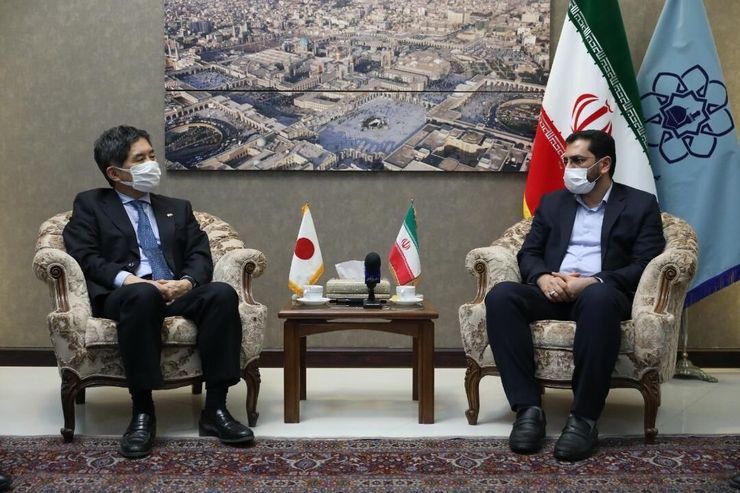 شهردار مشهد در دیدار با سفیر ژاپن: مدیریت شهری مشهد آماده همکاری با ژاپن است