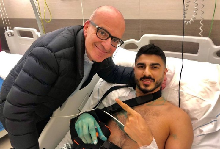صالحی بالاخره در ایتالیا جراحی کرد