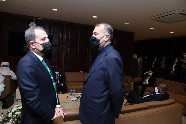 امیر عبداللهیان با وزیر خارجه آذربایجان دیدار کرد