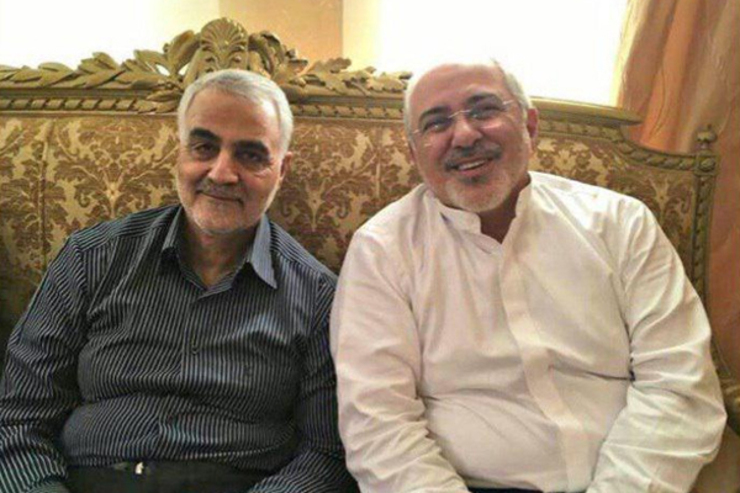 توییت ظریف در آستانه شهادت سردار سلیمانی | من یک دوست و جهان یک قهرمان مبارزه با تروریسم را از دست داد