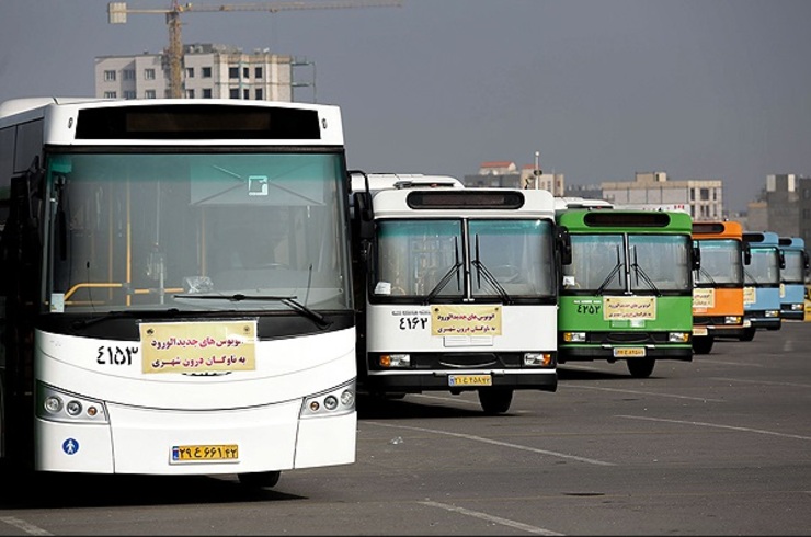 ۵۷ اتوبوس جدید در راه مشهد | میانگین عمر ناوگان اتوبوس رانی مشهد ۹/۲ سال است