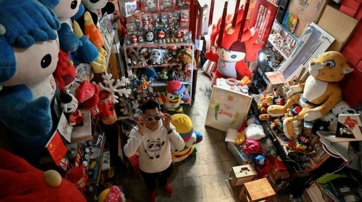 علاقه‌مندی عجیب یک شهروند چینی برای خرید محصولات المپیک