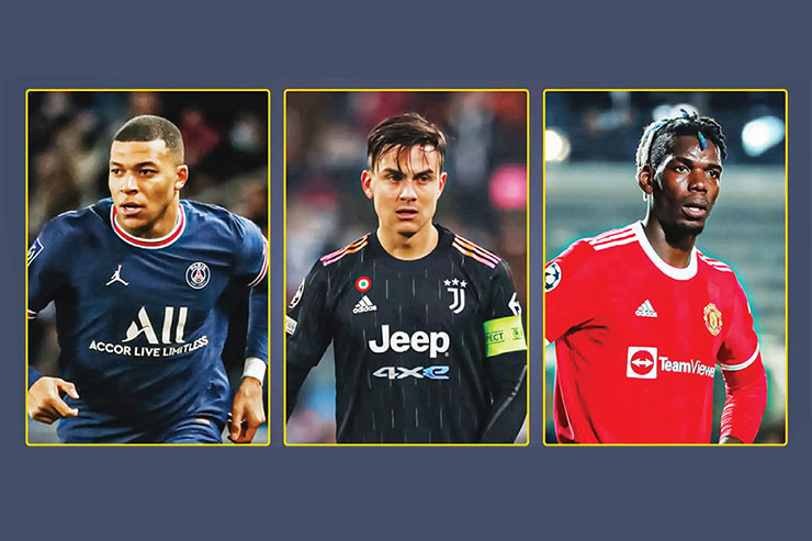 سورپرایزهای بزرگ فوتبال اروپا| از دیبالا تا پوگبا: ستاره‌های رایگان!
