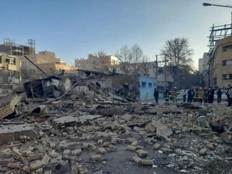 لحظه انفجار منزل سرایداری مدرسه در ابوذر غفاری مشهد + فیلم و جزئیات
